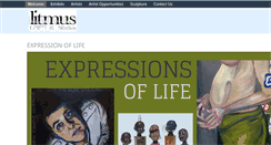 Desktop Screenshot of litmusgallery.com